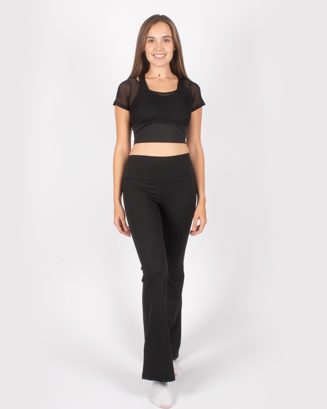 Flare Leggin Negro