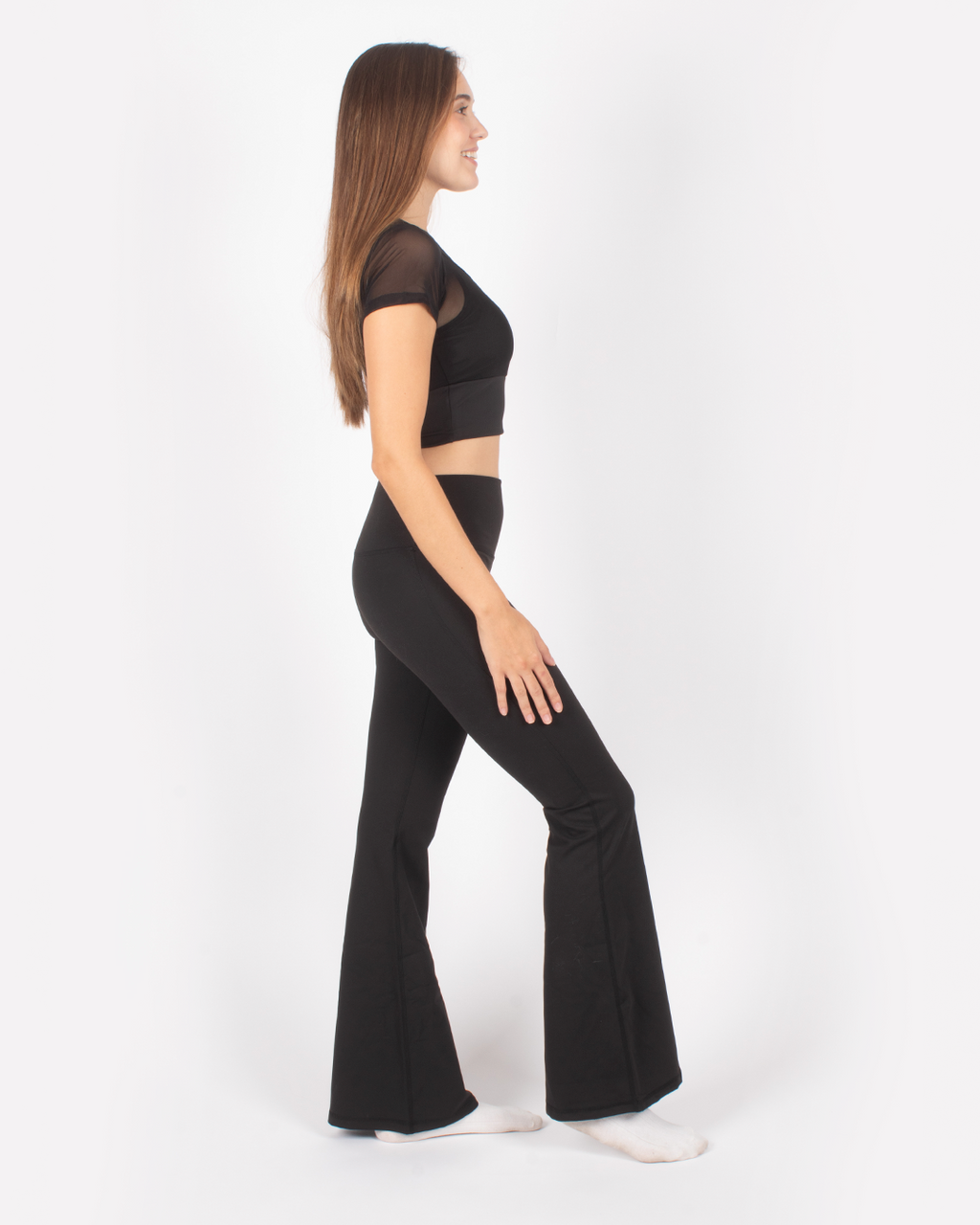 Flare Leggin Negro