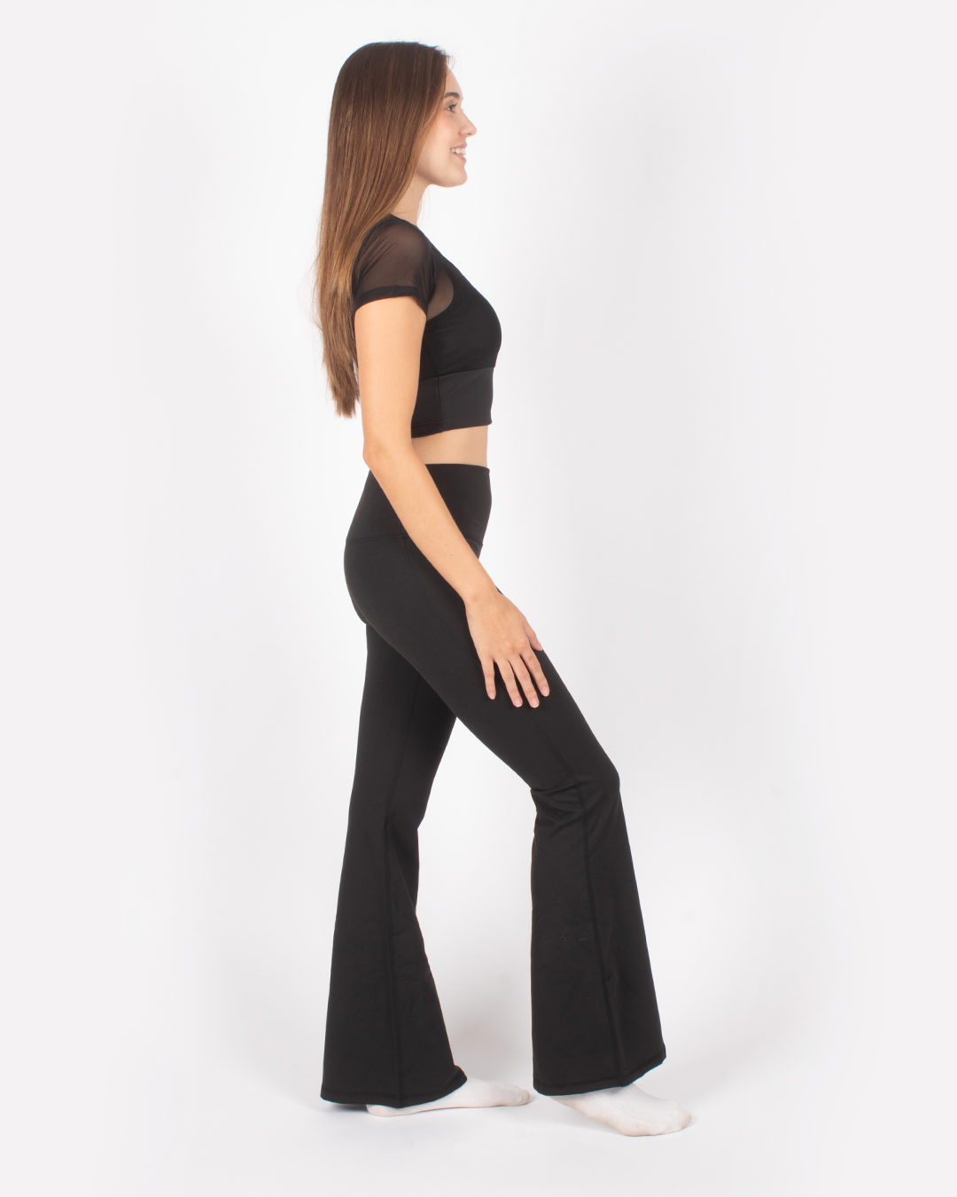 Flare Leggin Negro