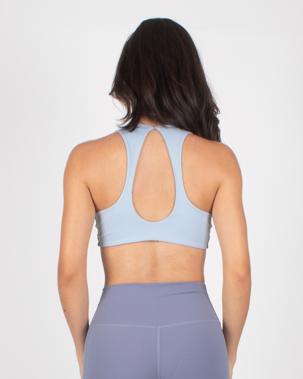 Twist Front Bra Azul