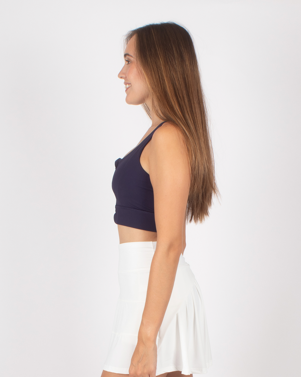 Zipper Bra Azul Marino