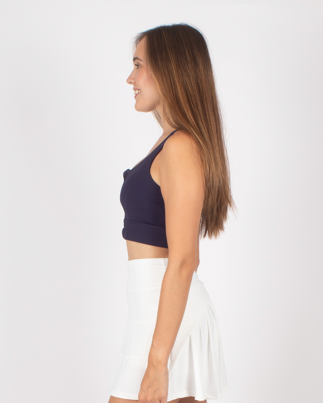 Zipper Bra Azul Marino