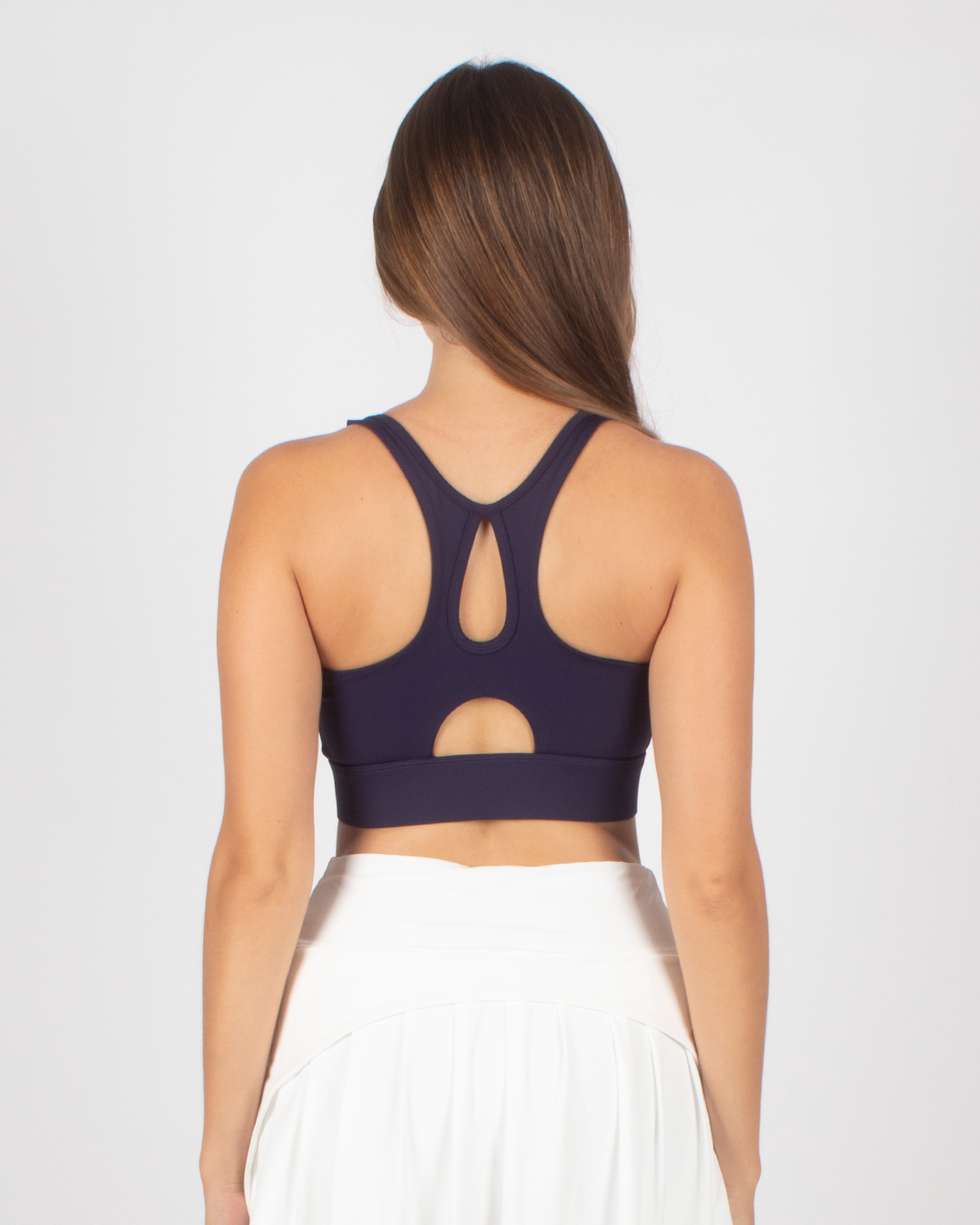 Zipper Bra Azul Marino