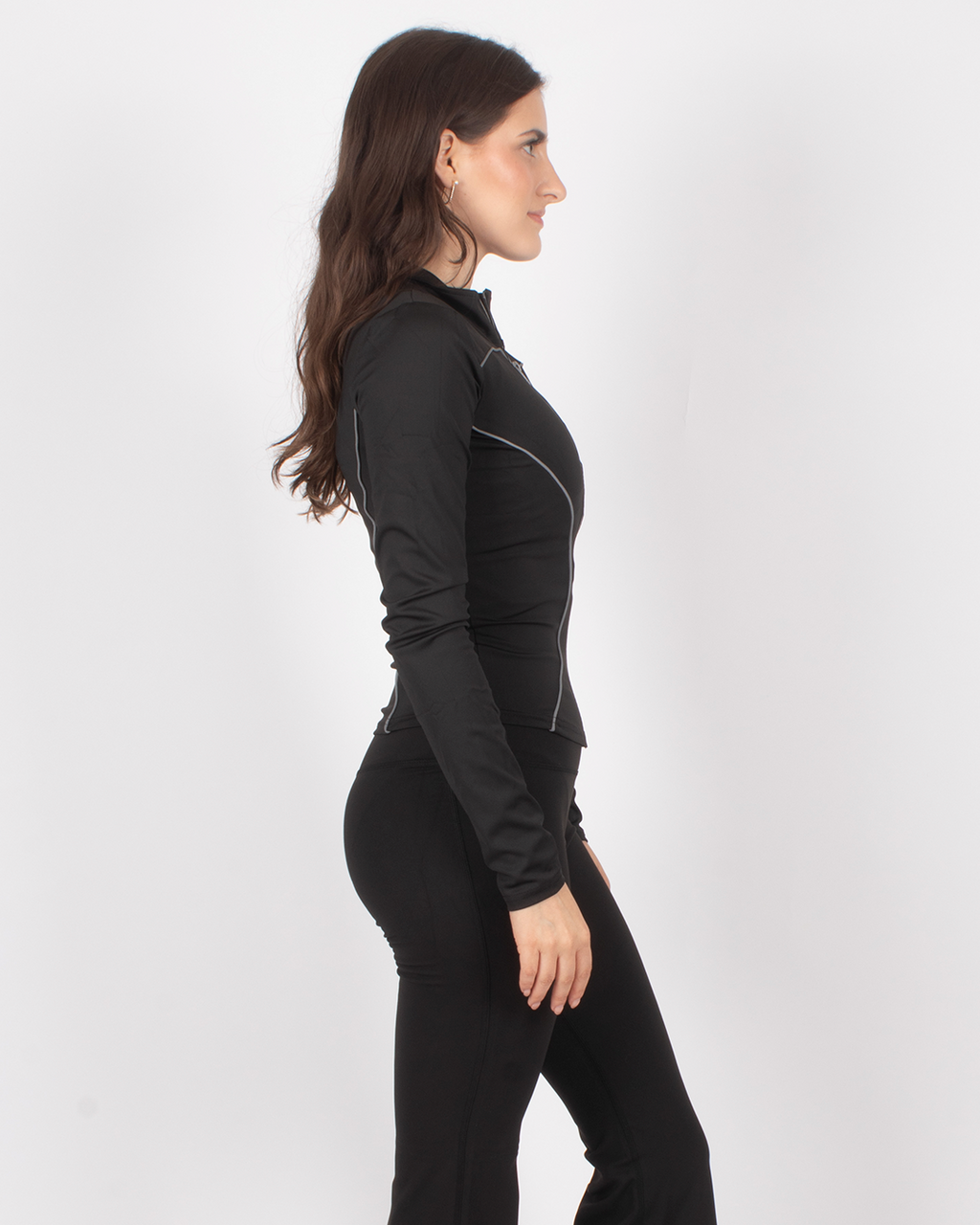 Chaqueta Bicolor Negra