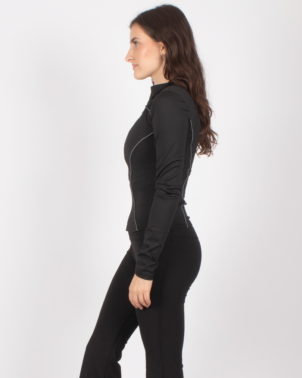 Chaqueta Bicolor Negra